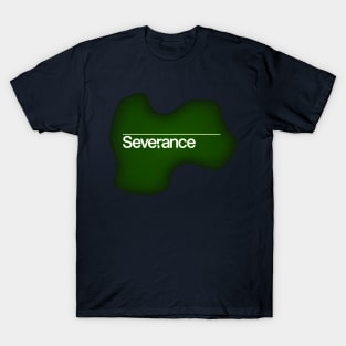 severance series Adam Scott and Britt Lower fan works graphic design by ironpalette T-Shirt